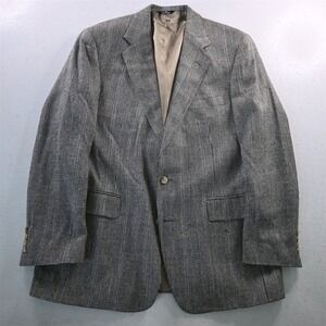 Vtg Polo University Ralph Lauren 44R Nailshead Soft Tweed Blazer Sport Coat
